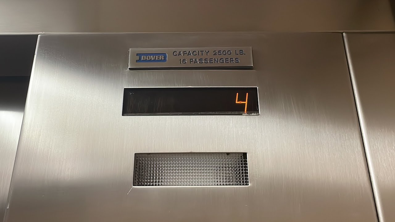 Dover Hydraulic Elevator @ Orchard One - Greenwood Village, CO. - YouTube
