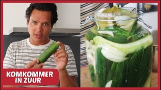 Dit Is Supersnel En Heerlijk, Komkommer In Zuur