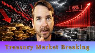 10 Year Treasury Breaks Critical 5% Level: Stocks Crashing, Gold Coiling