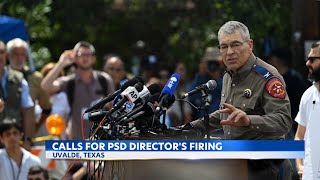 Texas DPS 'did not fail' Uvalde in school shooting response, director says, as families demand he