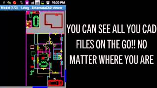autocad DWG CAD VIEWER for android smartphones screenshot 4