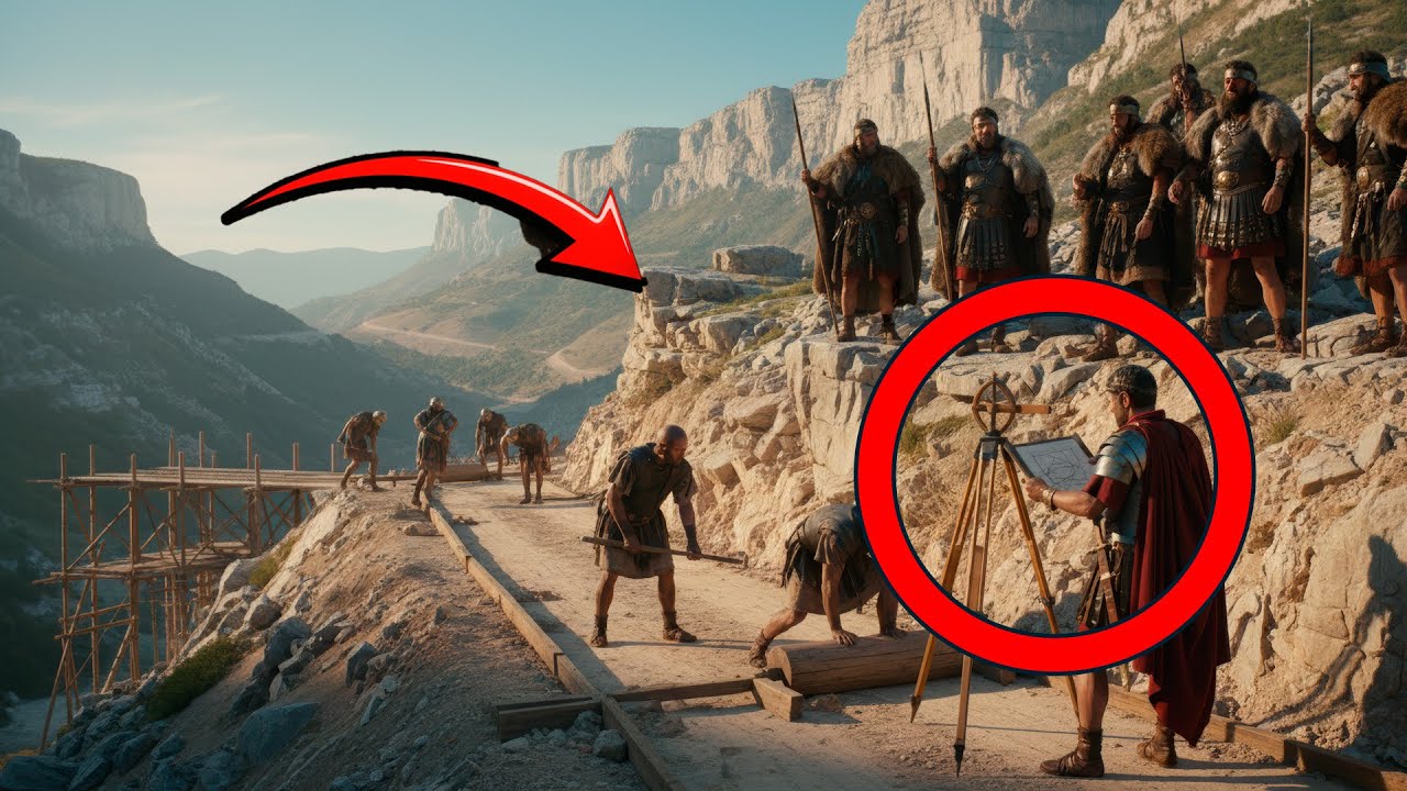 Celtic Chiefs Mocked Roman Surveyors… Then Watched Their Roads Slice Through Mountains