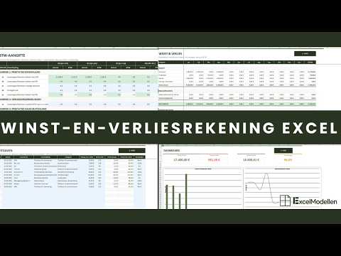 Boekhoudspreadsheet voor zzp’ers downloaden