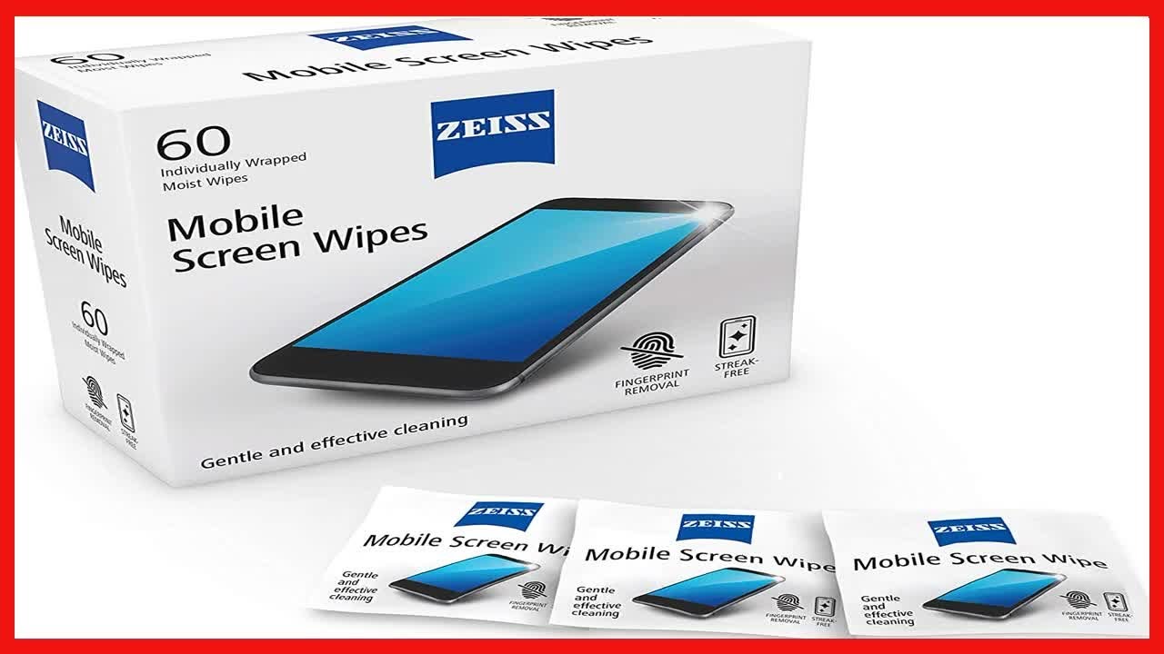 ZEISS Mobile screen wipes 60ct Box