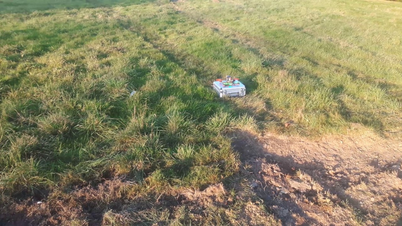 vlos race quad training CRASH into the WALL