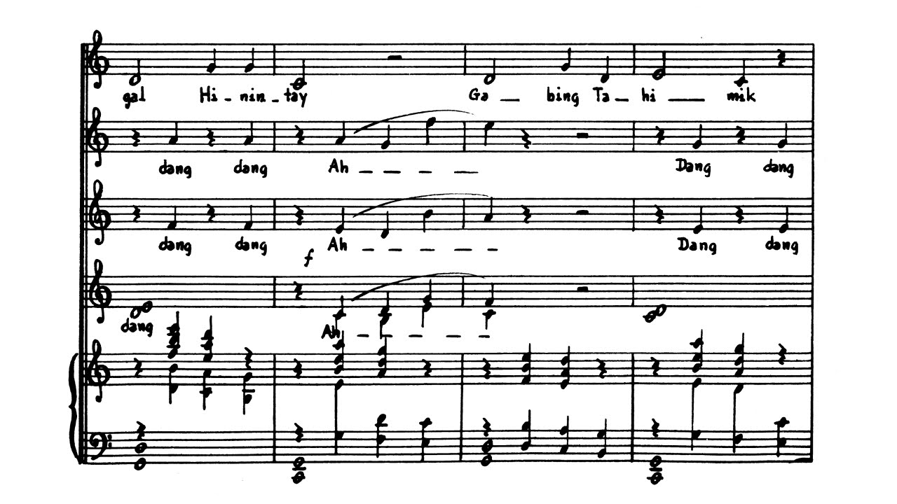 Rosalina Abejo - Hating Gabing Tahimik (Philippine Christmas Carol)