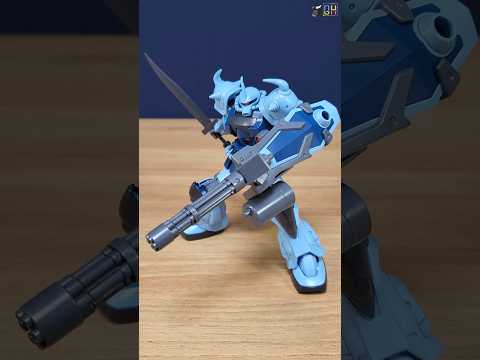 [4K][TOP5 시리즈 #06] &amp;quot;남자의 로망 개틀링이 멋진 기체&amp;quot; 2위 - <strong>HGUC</strong> 구프 커스텀 + 개틀링 실드