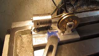 FLAME LICKER ENGINE BEING RUN IN