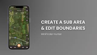 EN | How to create a sub area and edit hunting ground boundaries | MiniFinder Hunter