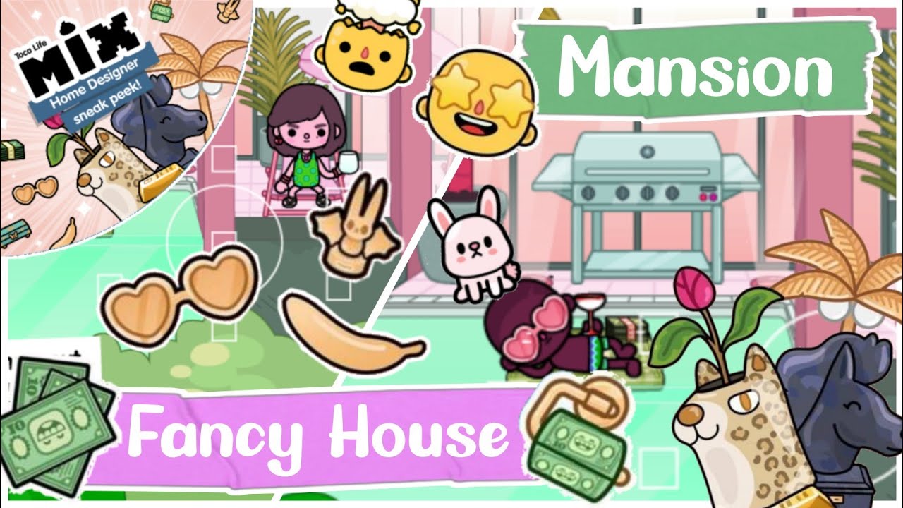 Toca Boca House Design Modern Mansion