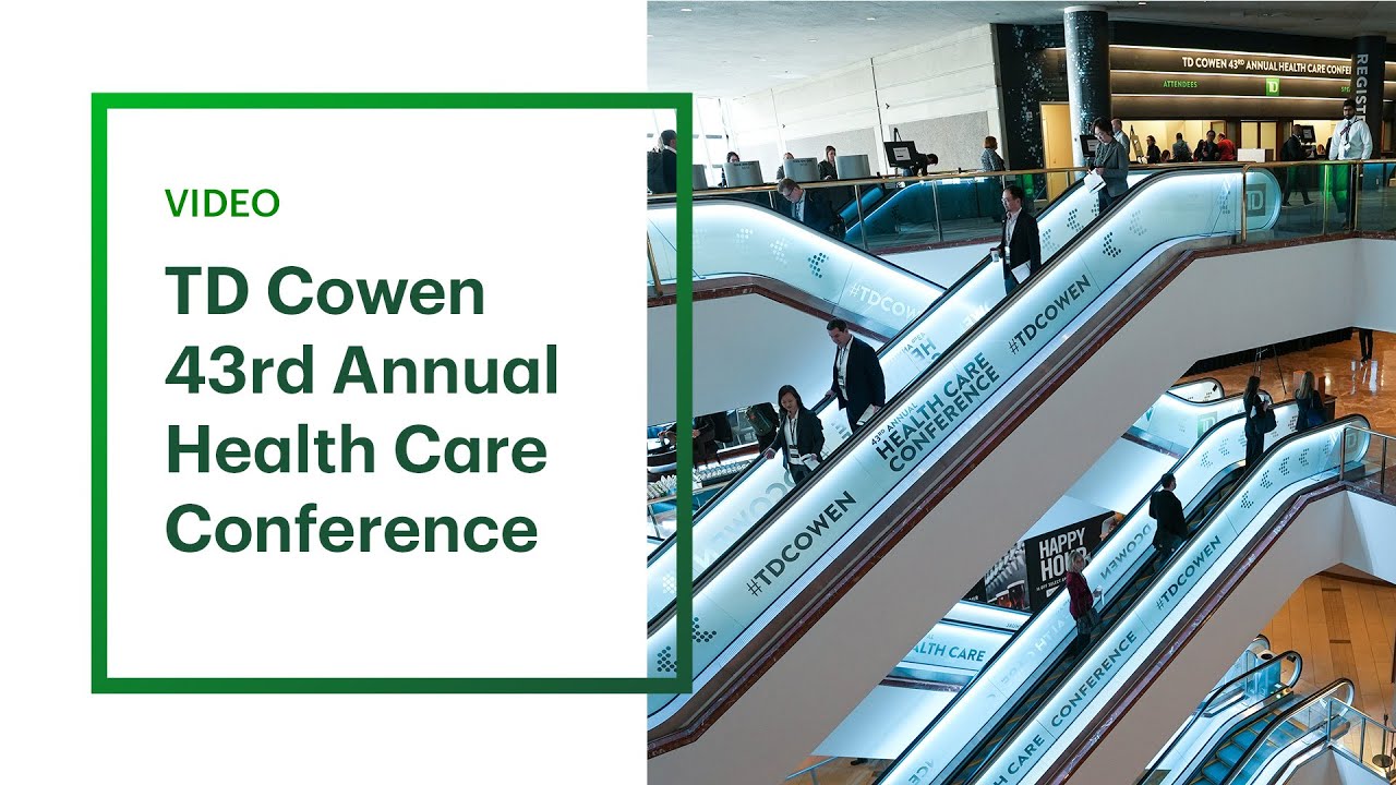 TD Cowen 43rd Annual Health Care Conference YouTube