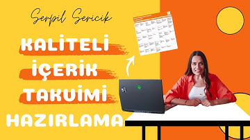 Kaliteli İçerik Takvimi Nasıl Hazırlanır ?