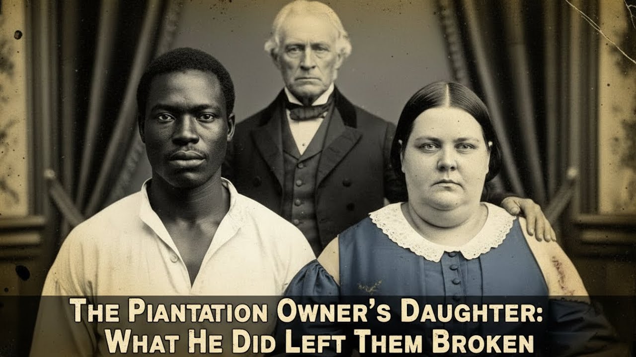 The Plantation Owner Gave His Obese Daughter to the Slave... What He Did to Her Body Left Them
