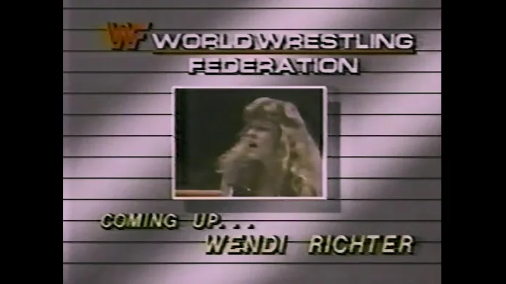 Women's Championship   Wendi Richter vs Judy Marti...