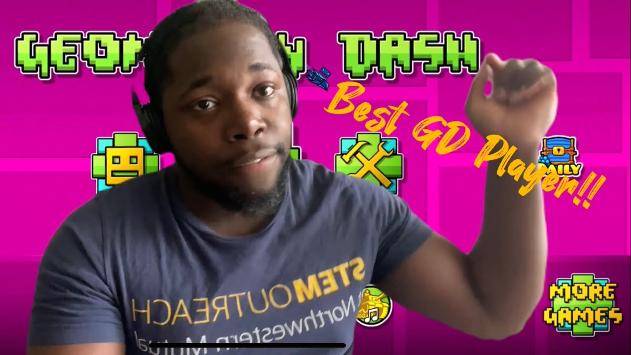 Best Geometry Dash Player Tries Extreme Challenge!! - YouTube