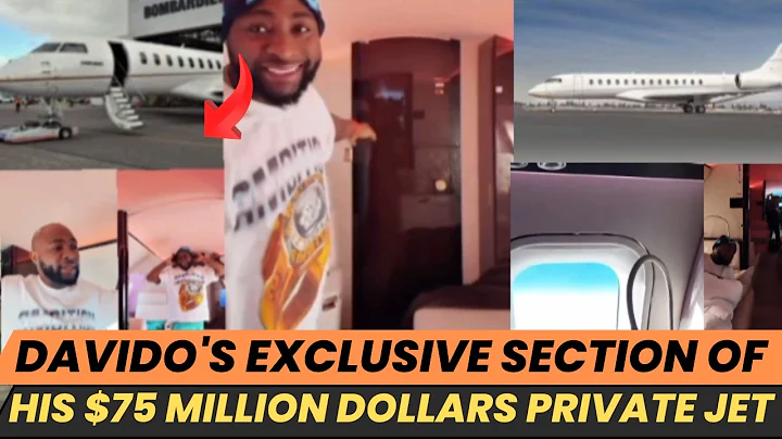 Inside Davido's Exclusive Section Of His $75 Million Dollars Private Jet #davido #trending