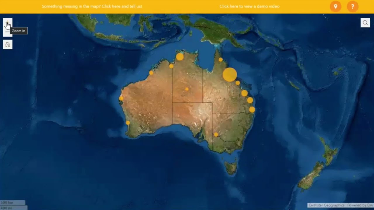 Interactive map for the Australian mango industry YouTube