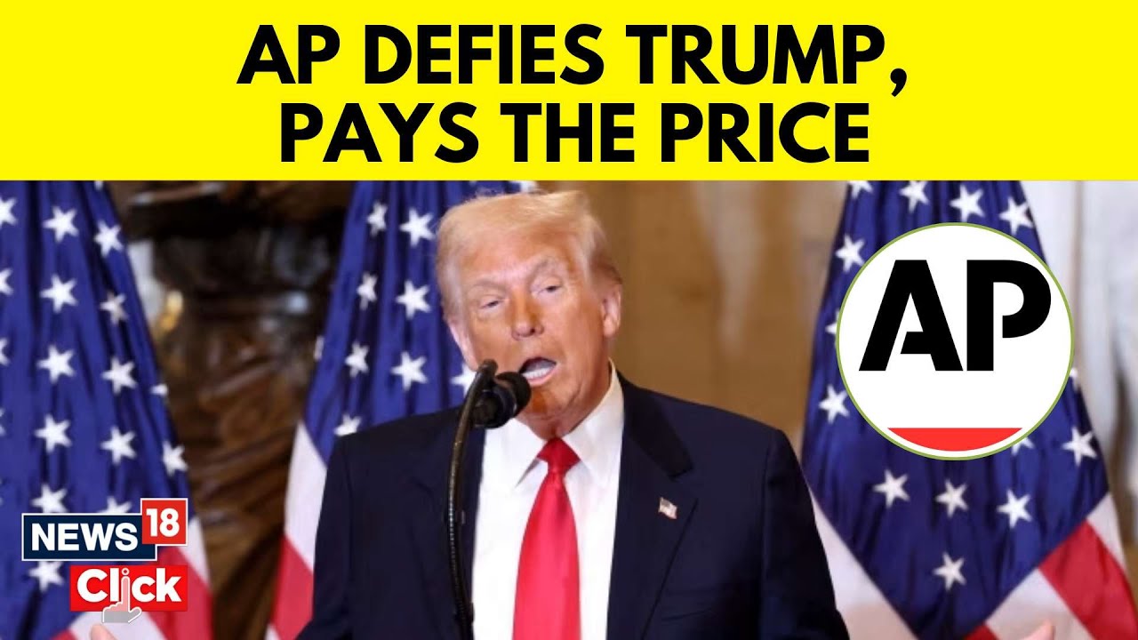 Trump Latest News | Trump Decides To Restrict Associated Press (AP) Access To His Events | N18G