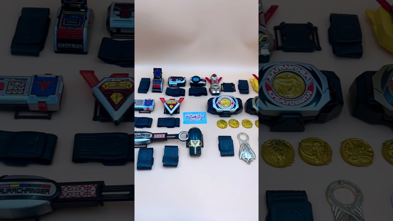 DX Changer Super Sentai (Masking Brace - Trubo Brace - Cross Changer - Dino Buckler - Aura Changer)