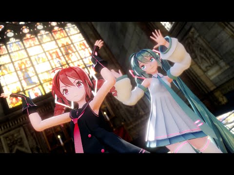 【MMD】【デビルじゃないもん】Sour式ミク＆テト