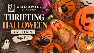 GOODWILL OF ARIZONA HALLOWEEN THRIFT WITH ME | EPIC HALLOWEEN FINDS EPISODE 1