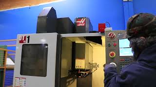 HAAS 5-AXIS CNC DRILL TAP/MILL CENTER MODEL: DT-1,  S/N: 1124762, NEW: 2015