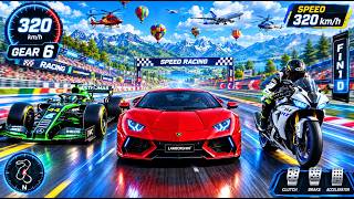 Sport Car vs Moto Bike Racing - TurboX High Speed Battle - Android GamePlay new viral game  screenshot 1
