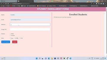 #task3|@LetsGrow More Internship Program | CREATE A REGISTRATION FORM DATA DISPLAY IN SAME PAGE FORM