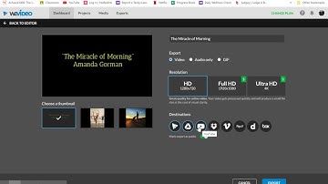 How to Publish and Turn in Your WeVideo