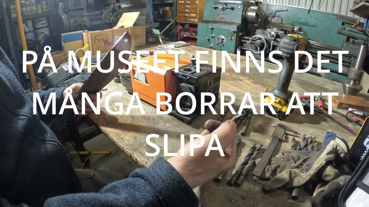 VERKTYG BEHÖVER TILLSYN PÅ MUSEET