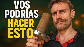 Este trabajo lo podrías hacer si tuvieras un torno