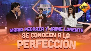 Jaime Lorente y Maria Pedraza se conocen a la perfección - El Hormiguero