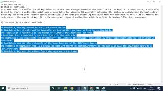 HashTable Implementation in C#