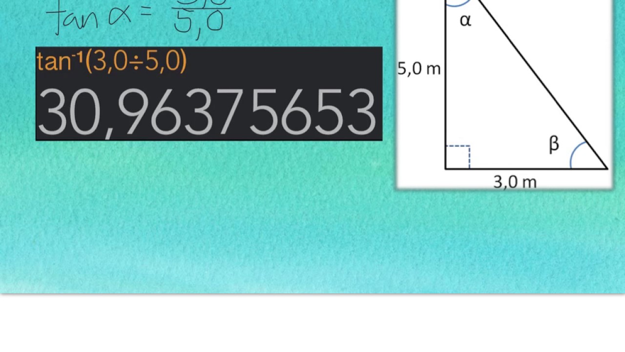 8. Kulman laskeminen