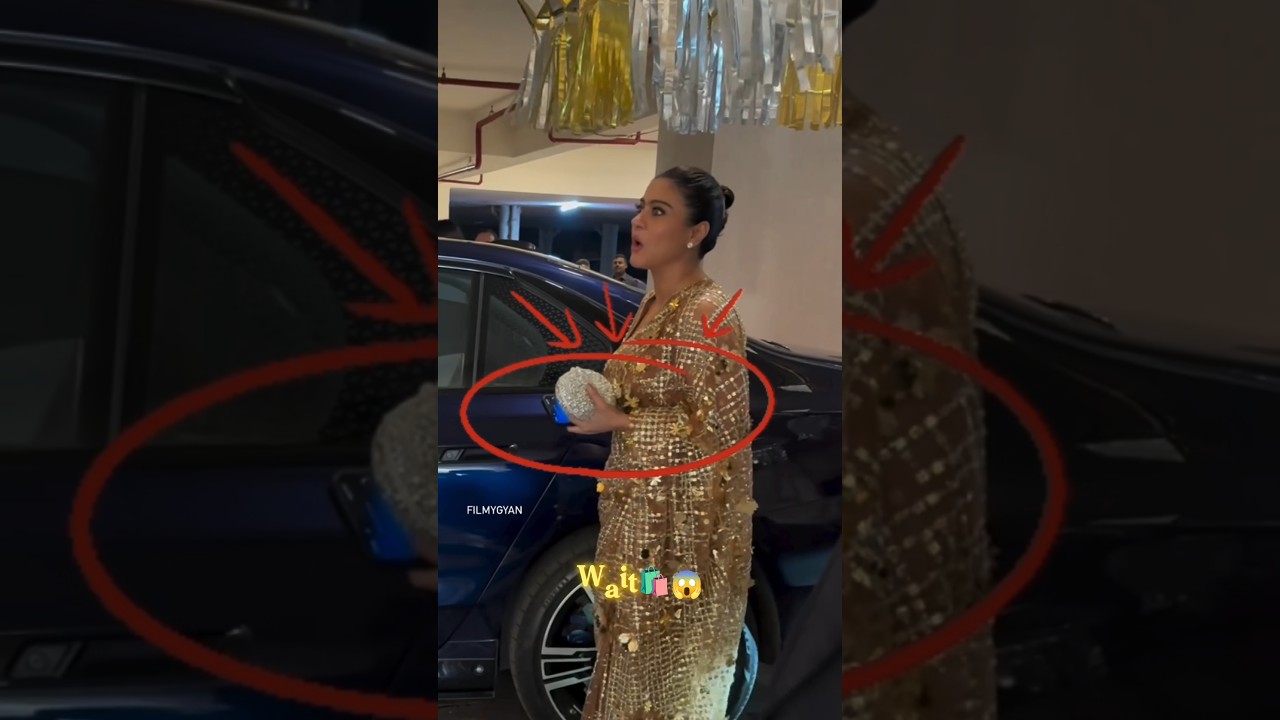 Kajol’s Outfit Price Revealed 😮 | You Won’t Believe the Tag! 