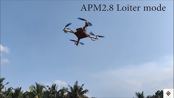 Apm Drone Loiter mode in action #shorts