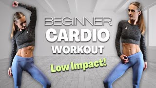 10 Min Beginner Cardio Workout at Home (LOW IMPACT)