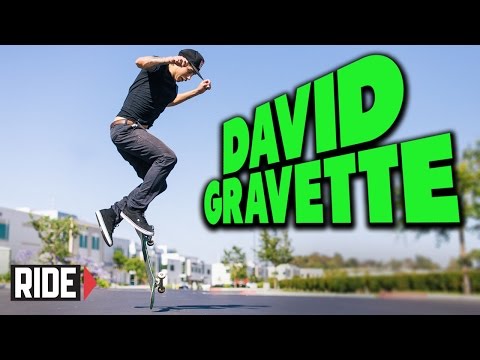 David Gravette Nollie Flop - Skateboarding in Slow Motion