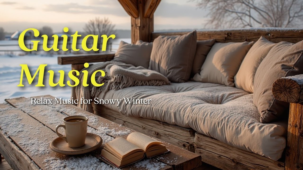 Soft Guitar & Acoustic Calm | Расслабляющая музыка для снежного зимнего отдыха