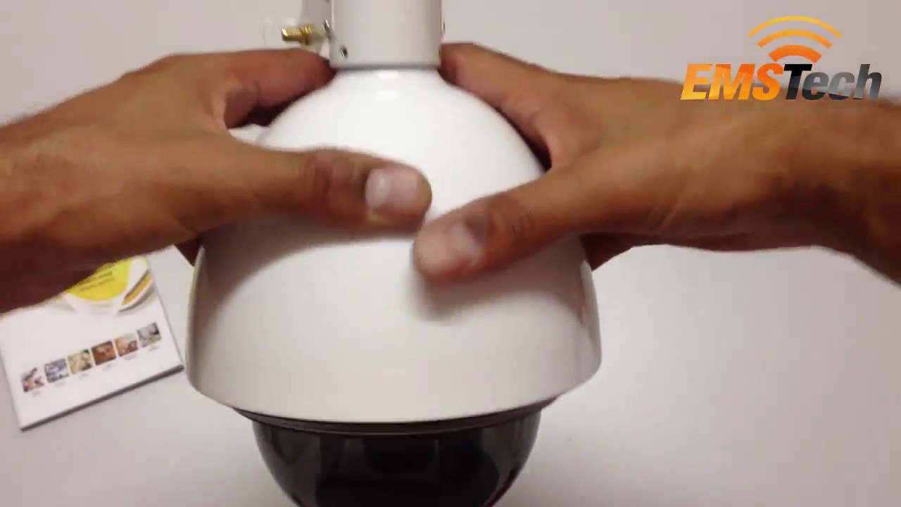 Unboxing Câmera IP Wireless Speed Dome DKSeg DK-45 Visão Noturna Zoom