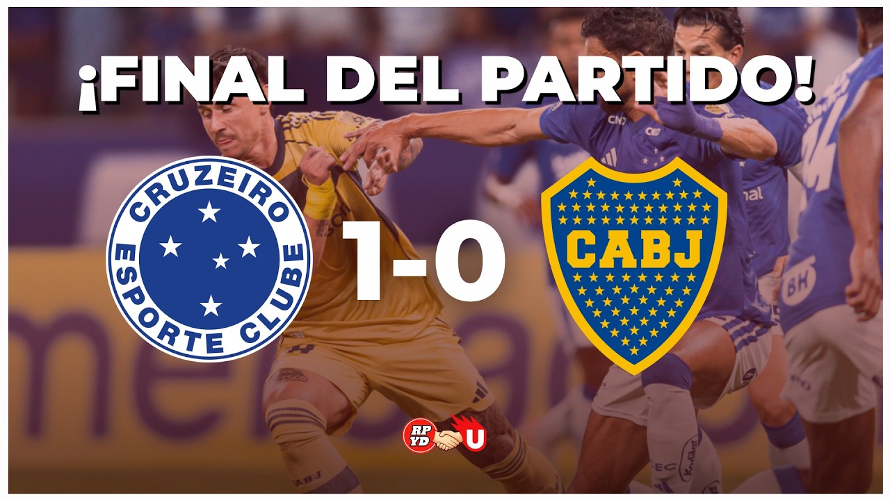 CRUZEIRO VENCIÓ A BOCA 1 A 0 - COPA LIBERTADORES 2026 | 📺 RADIO PASIÓN ...