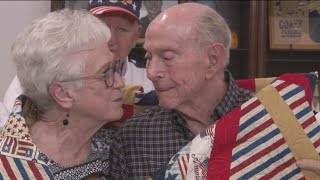 99-year-old veteran honored with 'Quilt of Valor'