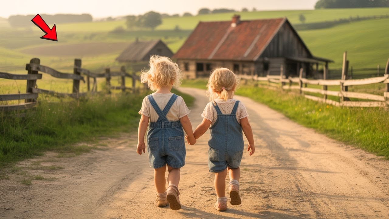 Bliźniaki wymknęły się — ich matka poszła za nimi i była zszokowana tym, co zobaczyła