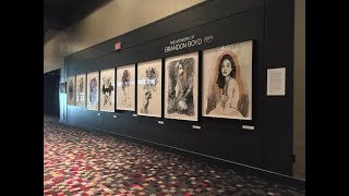 Brandon Boyd Art Display at Hard Rock Hotel & Casino Las Vegas