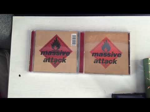 Massive Attack - Blue Lines (Original & Remastered CD Unboxing’s)