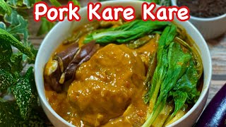 PORK KARE KARE | How to cook Pork Kare Kare | Filipino Pork Kare Kare Recipe | Pinoy Simple Cooking
