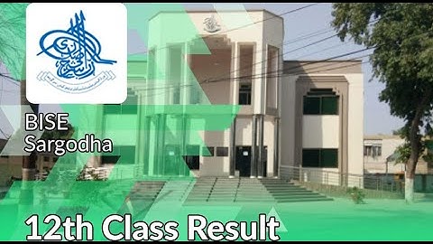2nd Year Result 2022 Sargodha Board - 12th Class Result