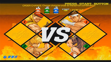 Capcom VS SNK 2 Rolento and Maki arcade mode