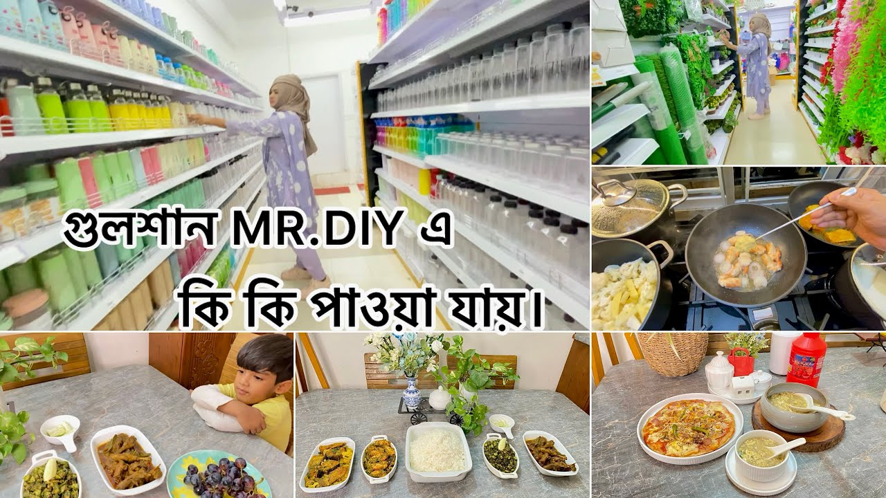 MR.DIY এ কি কি পাওয়া যায় || 5 বার্নাল চুলায় একসাথে রান্না করলাম || mr. diy bangladesh 