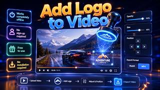 Add Logo to Video — Free Online Video Watermark (No Upload) screenshot 5